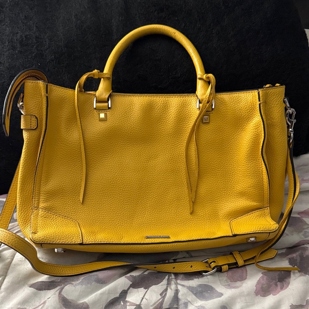 Rebecca Minkoff Yellow Satchel Bag